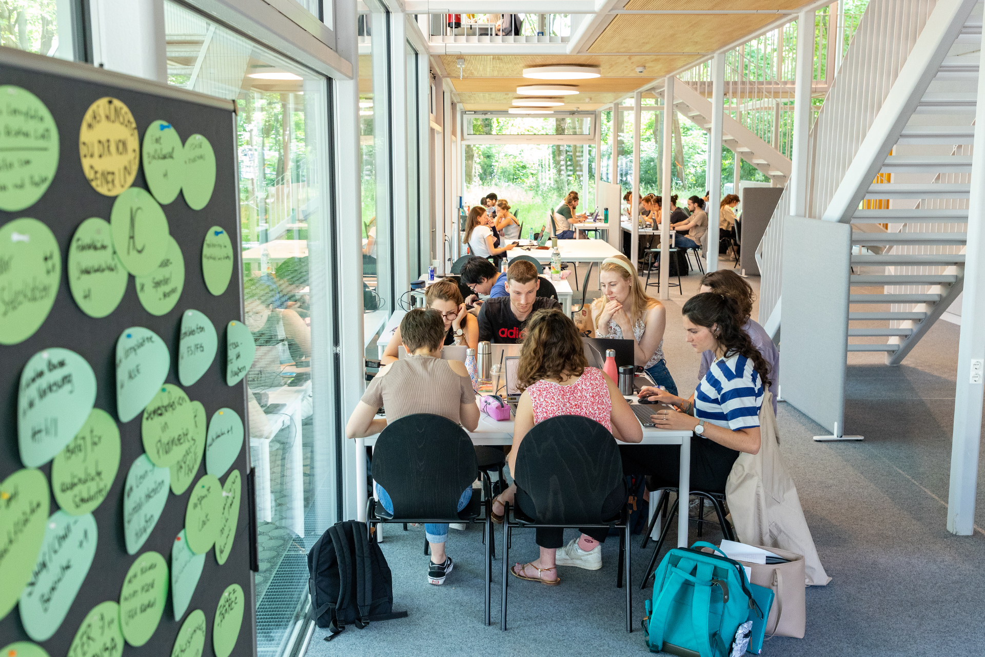 Gruppenarbeit im Studierendenhaus