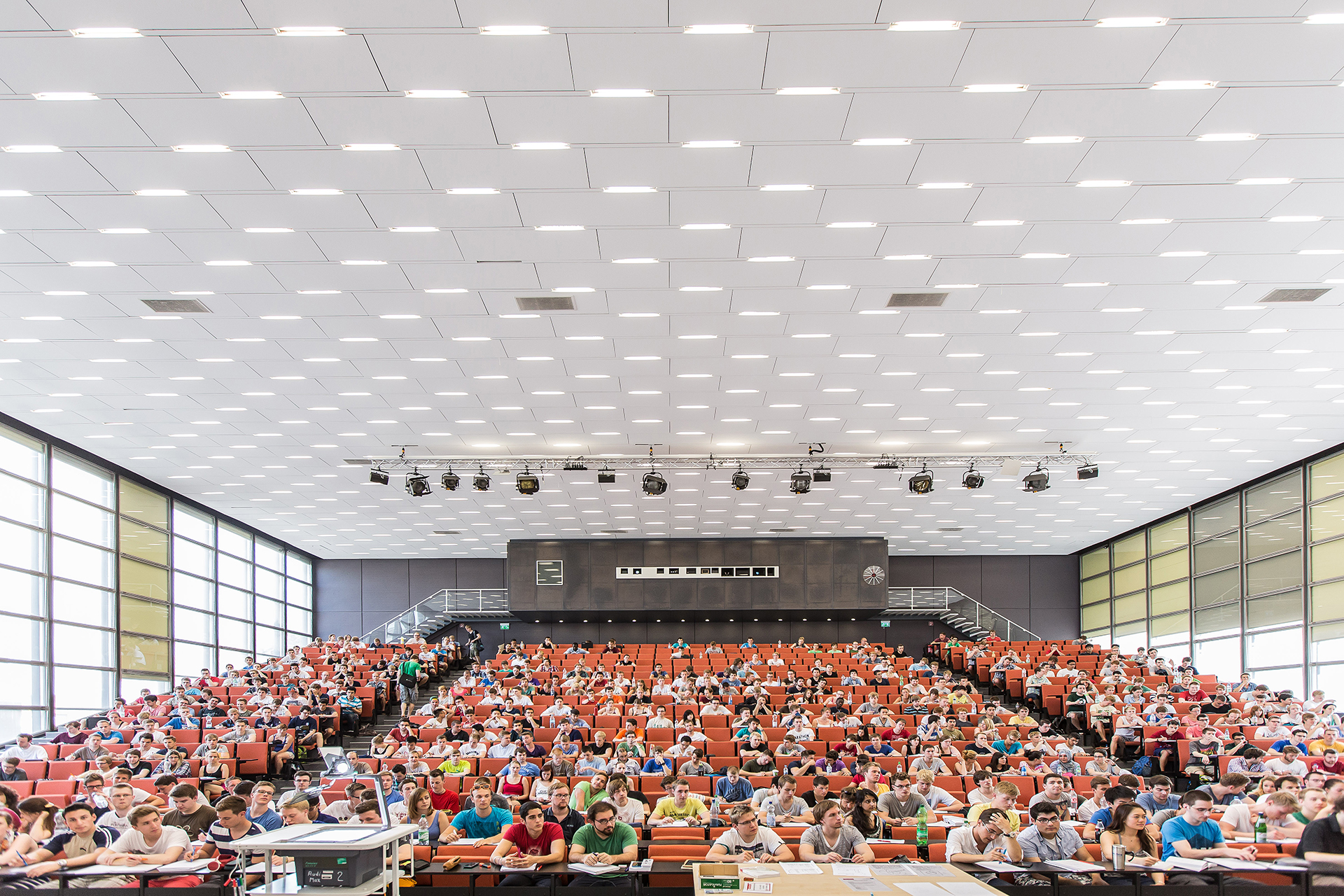 Vorlesung im Audimax