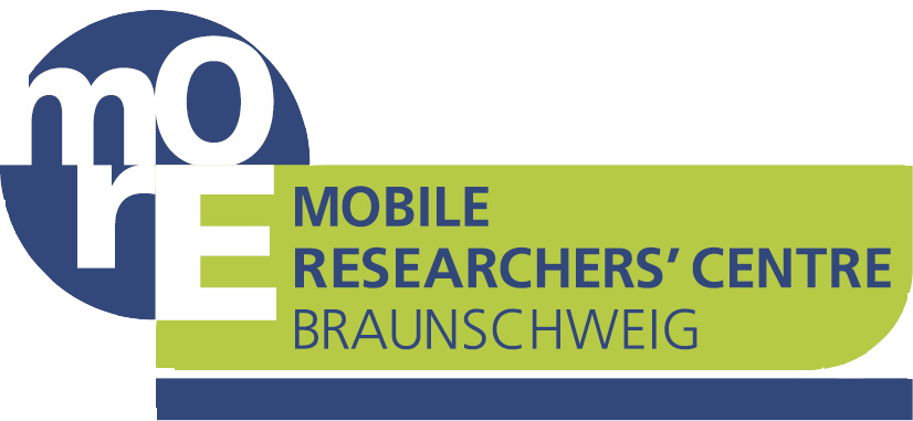 Eine Grafik, auf der "Mobile Researchers' Center Braunschweig" steht.