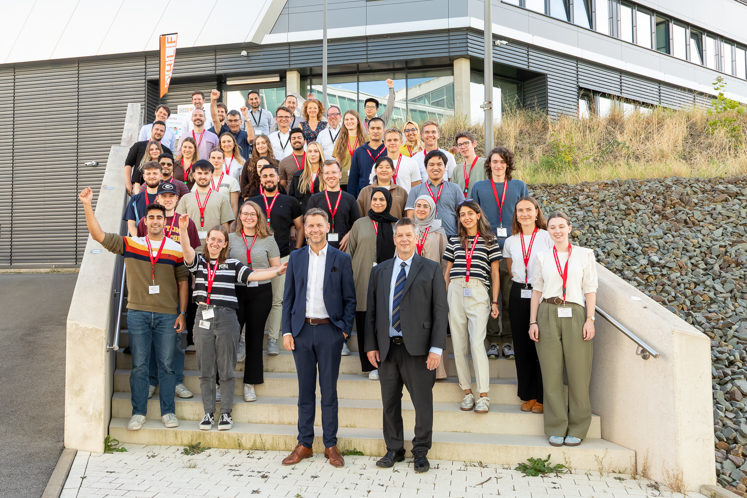 Gruppenbild beim WeCampusWOB