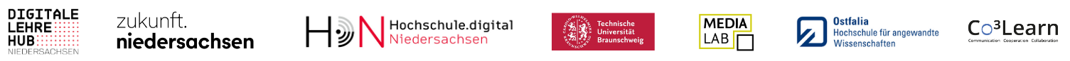Logos der beteiligten Institutionen