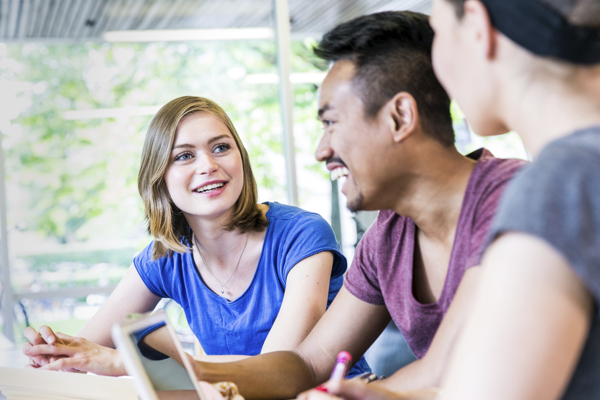 Im Gespräch: Austausch unter Studierenden