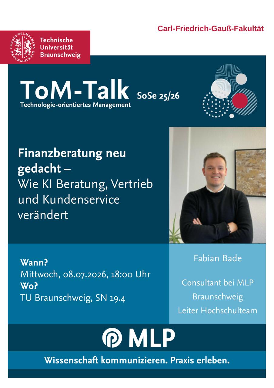 MLP Tom Talk SoSe 2025