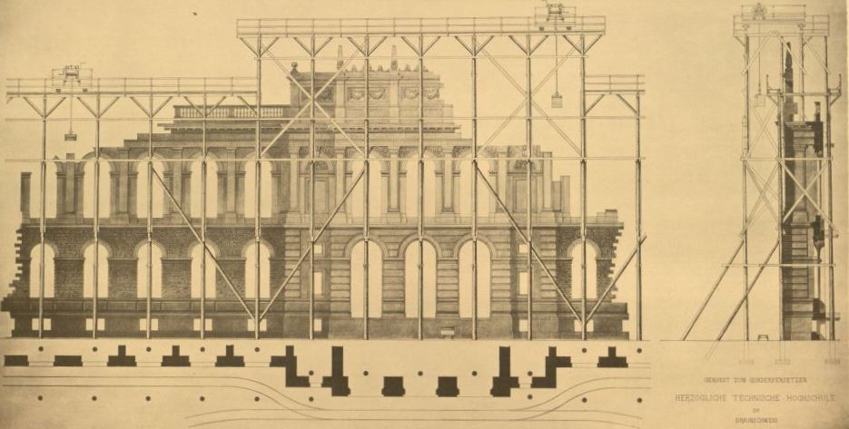 Historischer Plan Altgebäude