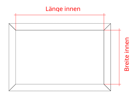 Rahmen mit Boden