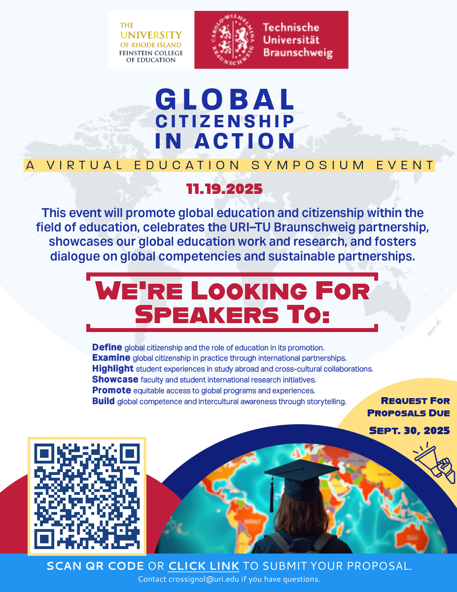 Global Ed. Symposium RFP Flyer