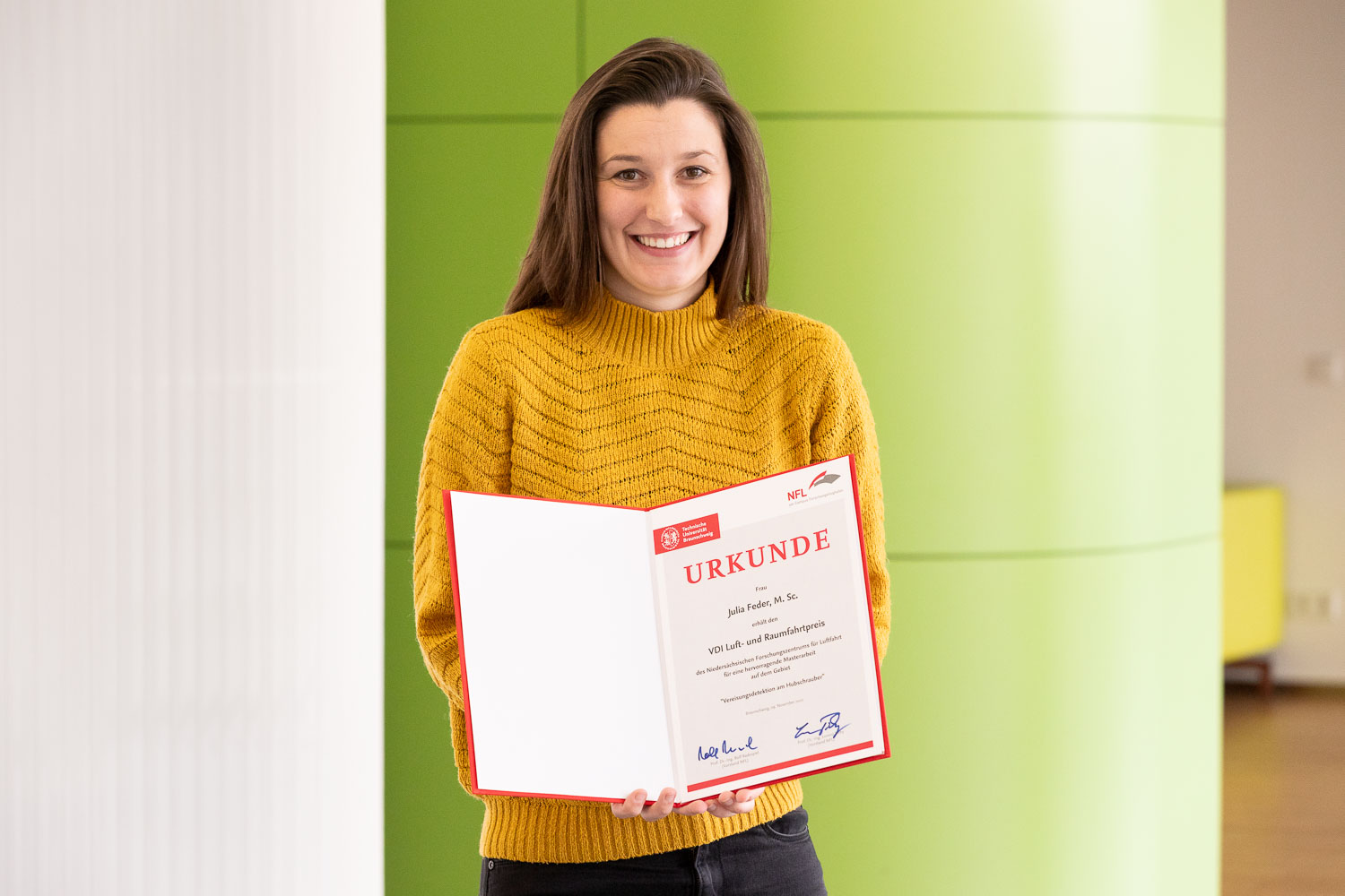 VDI Luft- und Raumfahrtpreis für Julia Feder