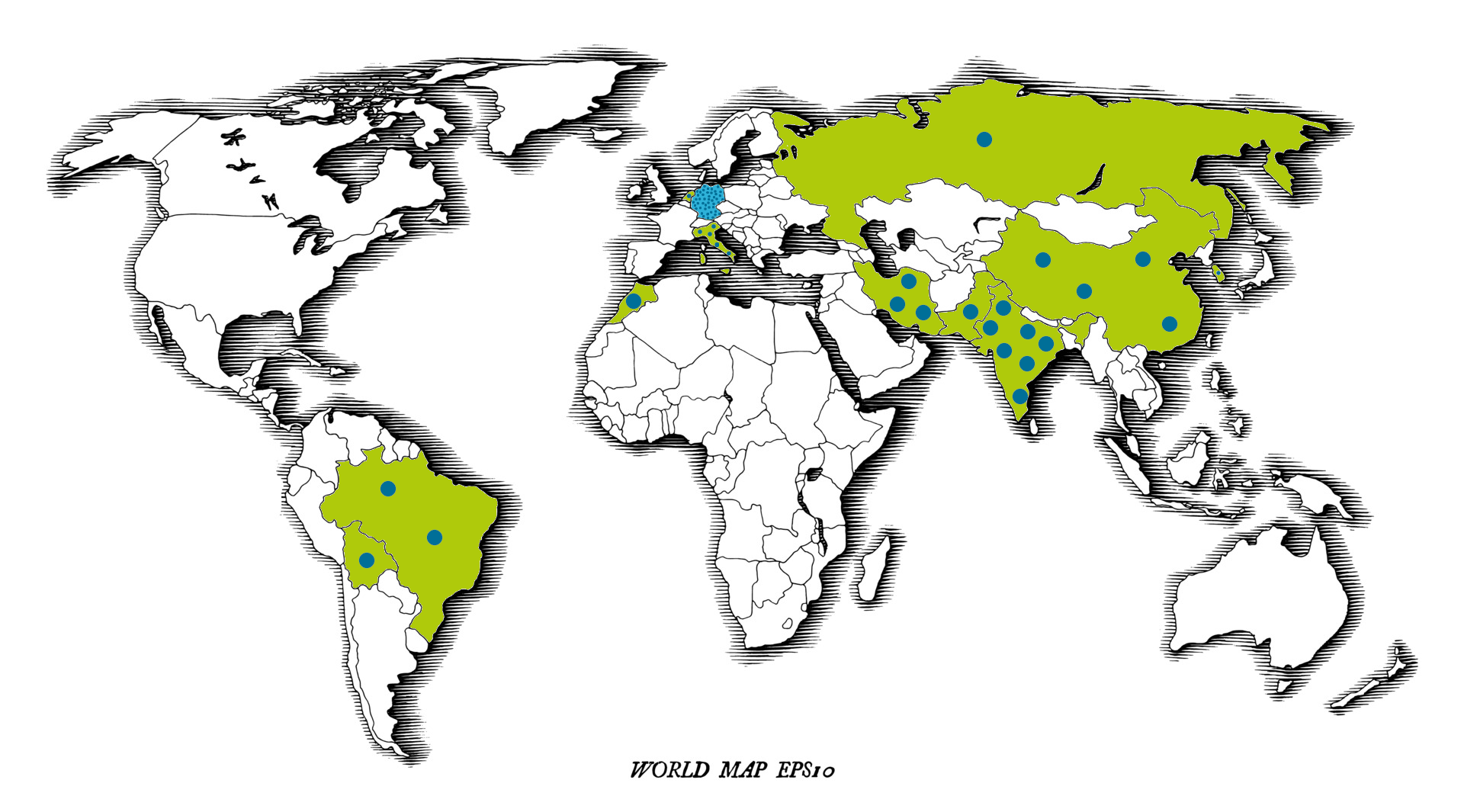 SE²A World Map 