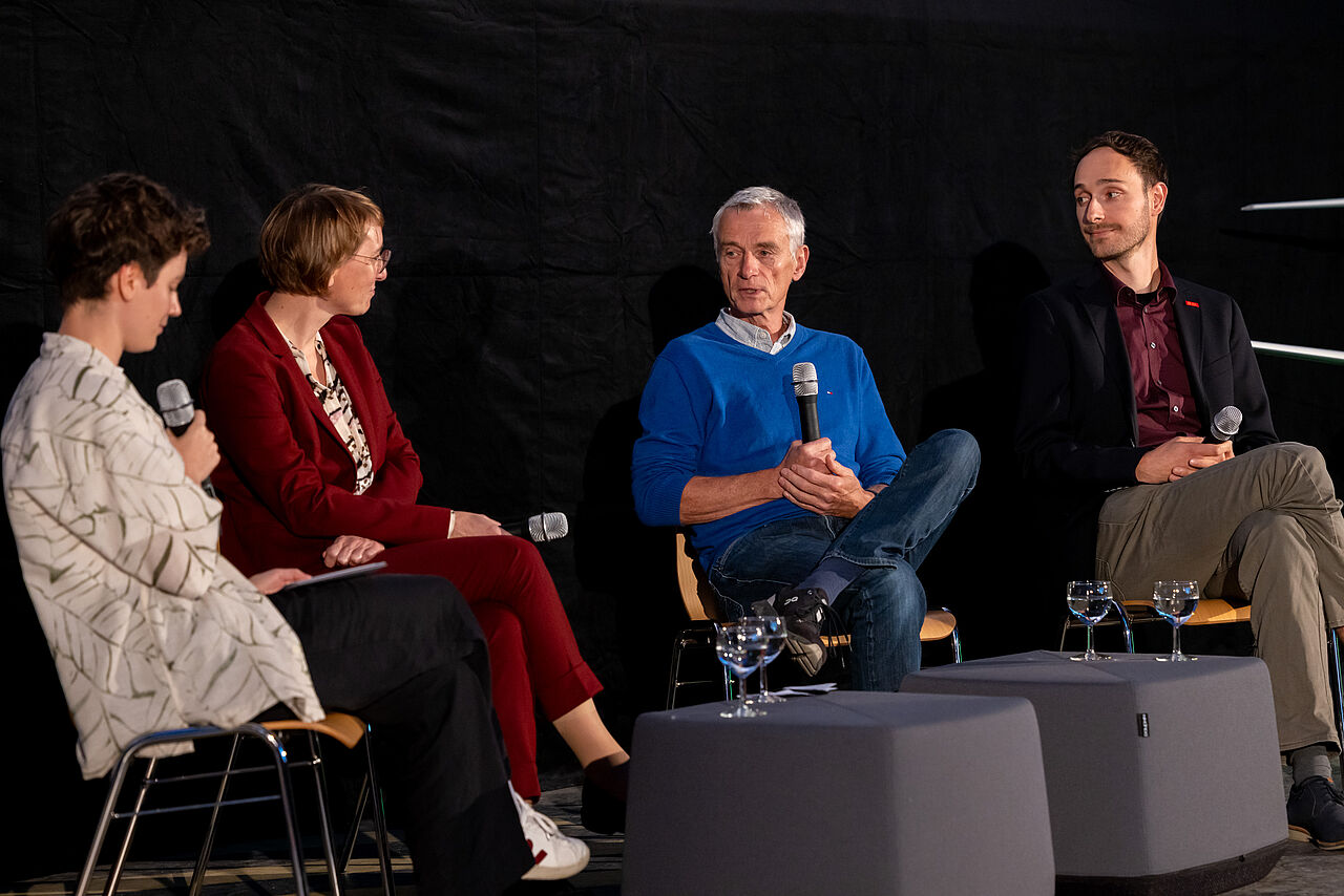 Close up of the Panel Discusssion 