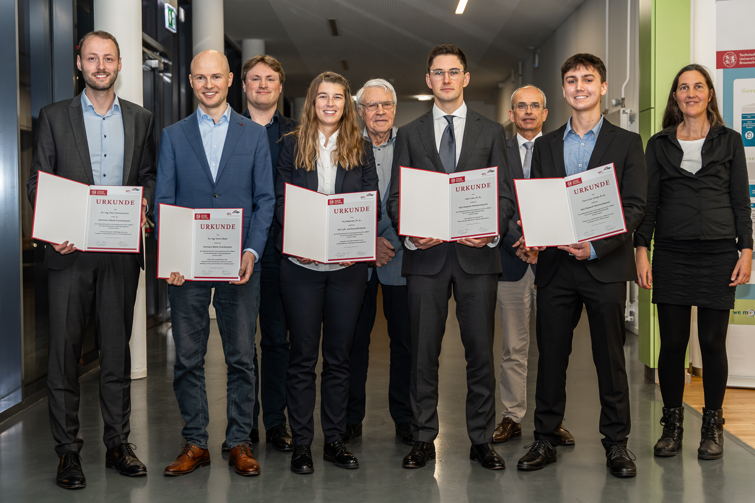 Preisträger:innen NFL Forschungstag 2025