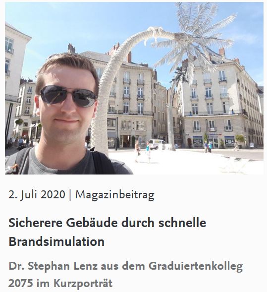 Stephan Lenz aus dem GRK 2017