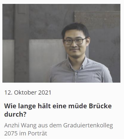 Graduiertenkolleg 2075 Porträt Wang