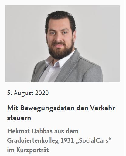 Interview mit dem Doktoranden Hekmat Dabbas