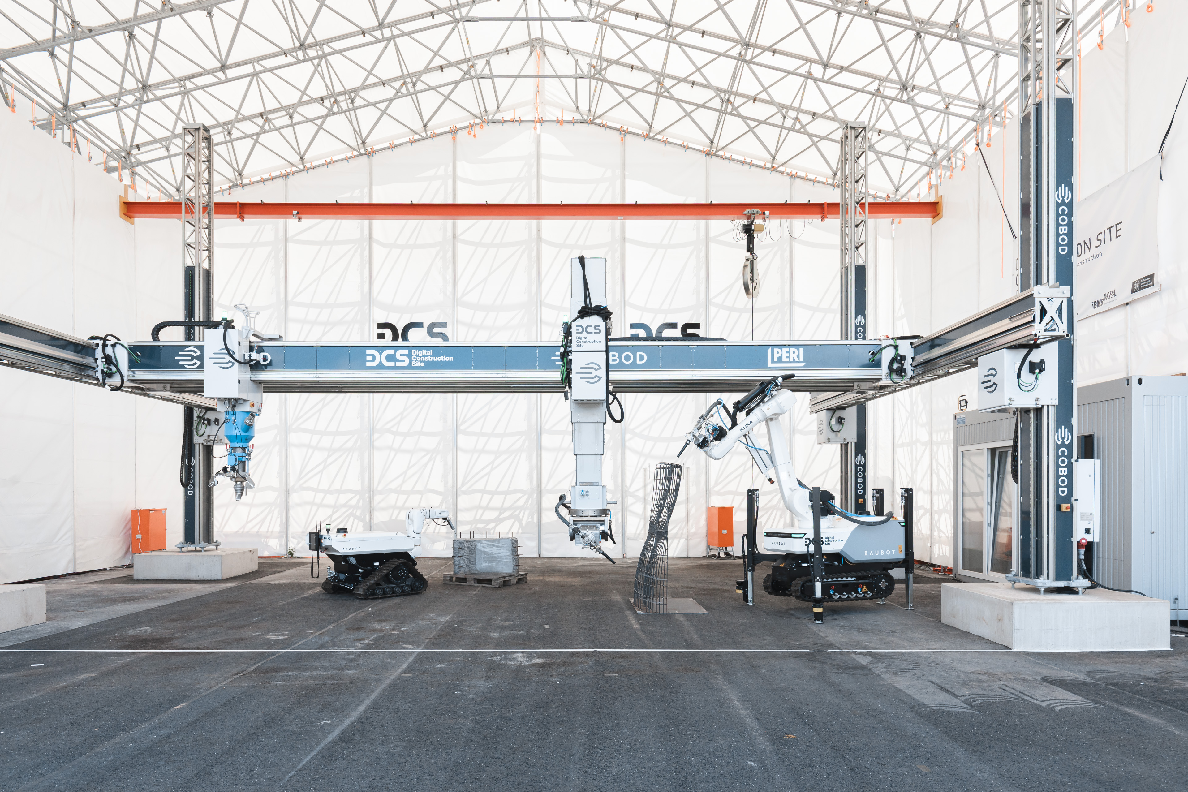 Übersicht der robotischen Systeme digitalen Baustelle