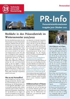 Titelblatt PR-Info Juni-Oktober 2021