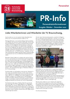 Titelblatt PR-Info 2205