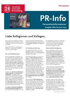 Titelblatt PR-Info März-Juni 2023