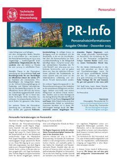 Titelblatt PR-Info