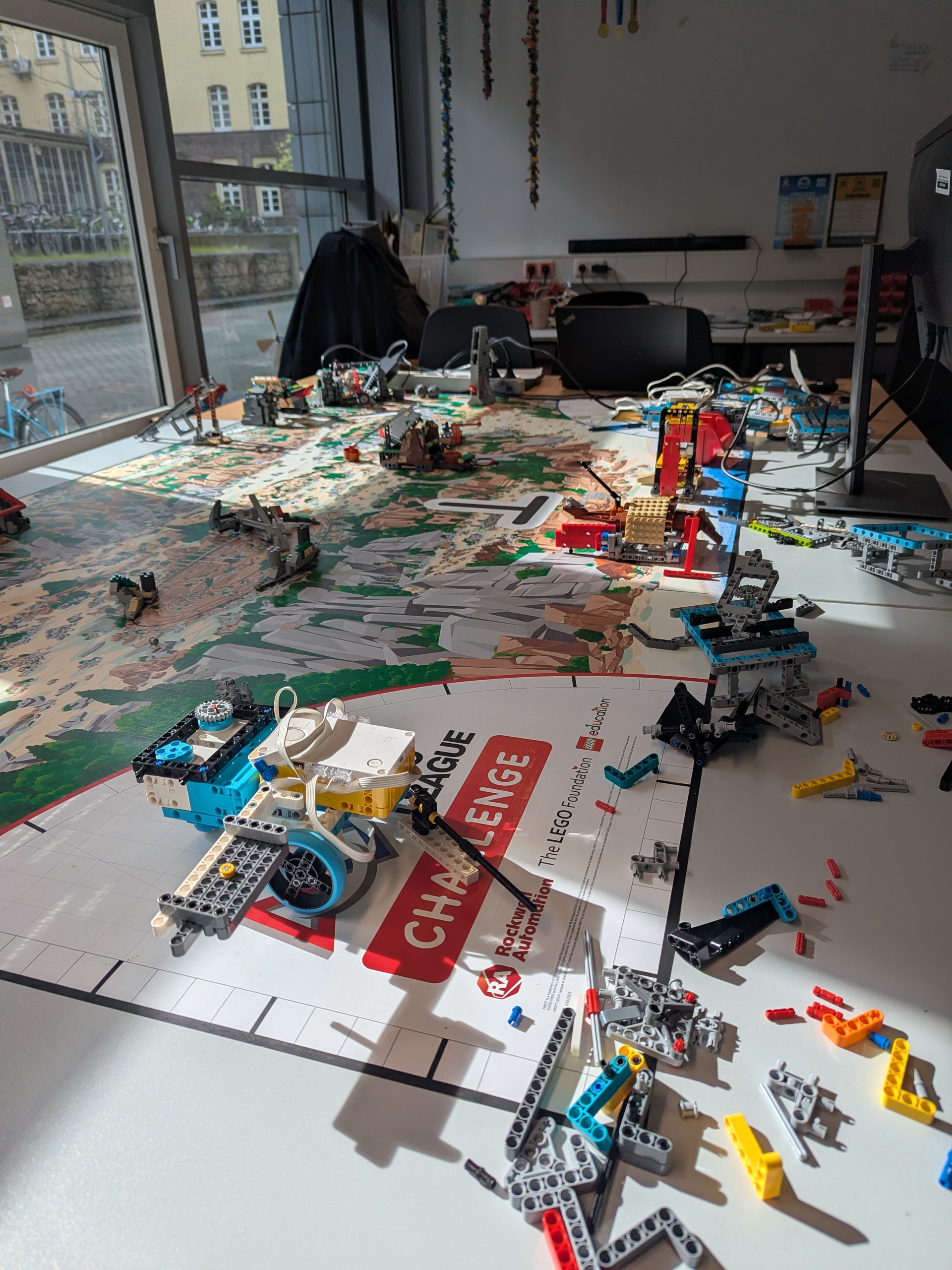 Das Legolab im Informatikzentrum