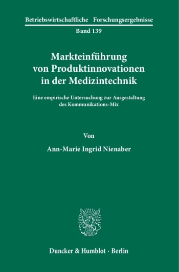 Markteinführung von Produktinnovationen in der Medizintechnik