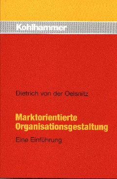 Cover Marktorientierte Organisationsgestaltung