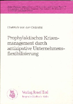 Cover Prophylaktisches Krisenmanagement