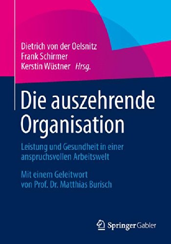 Cover Die Auszehrende Organisation