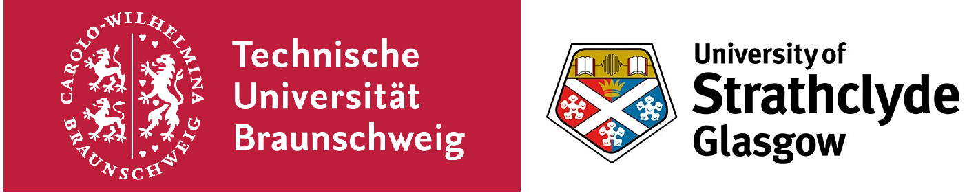 Logo TU Braunschweig, University of Strathclyde