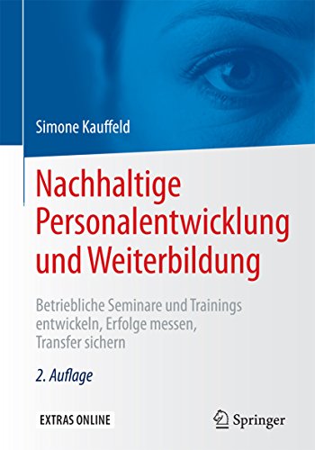Cover des Buches Nachhaltige Personalentwicklung und Weiterbildung