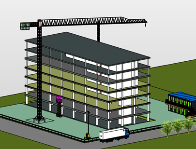 Auf dem Weg zur Modellbasierten Baulogistikplanung