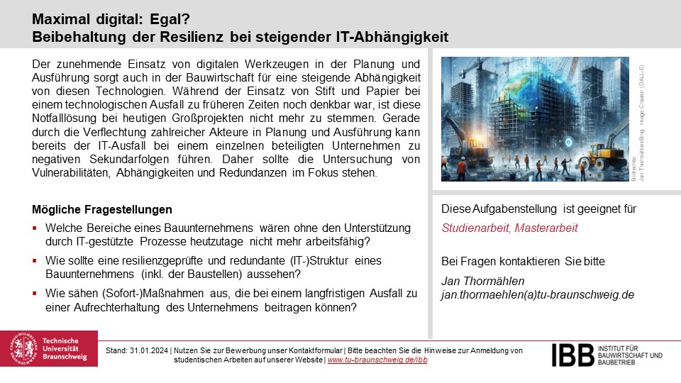 Beibehaltung der Resilienz