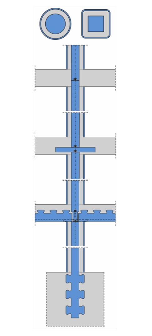 Stahlverbundstützen aus S960