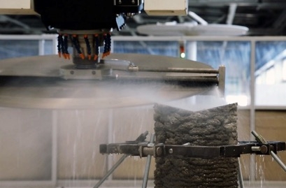 Production of a profiled joint surface by high precision CNC milling in the DBFL