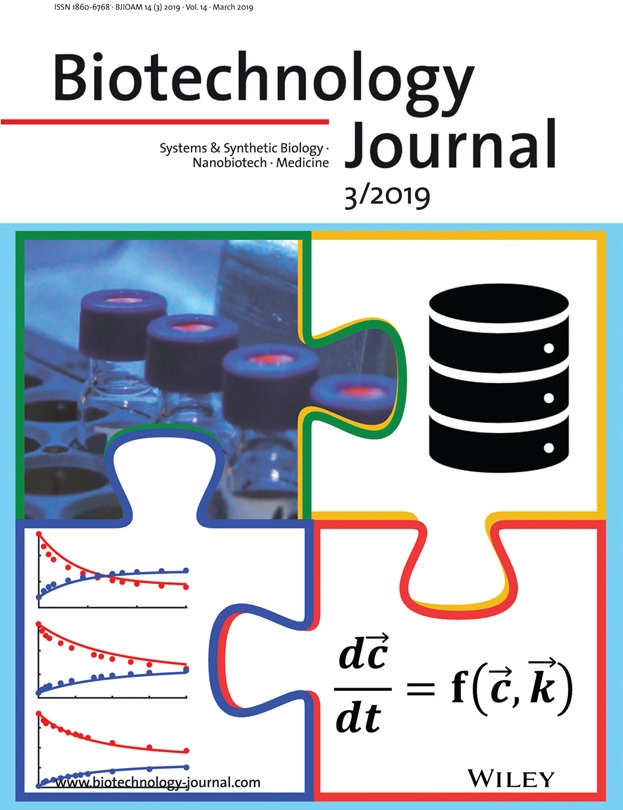 Cover of the Biotechnology Journal 03/2019 issue.