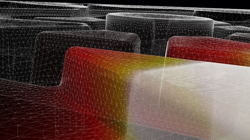 Simultation des thermischen Energieeintrags in die Formoberfläche