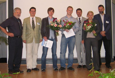 1. Preis des Nachwuchwissenschaftlerwettbewerbs 