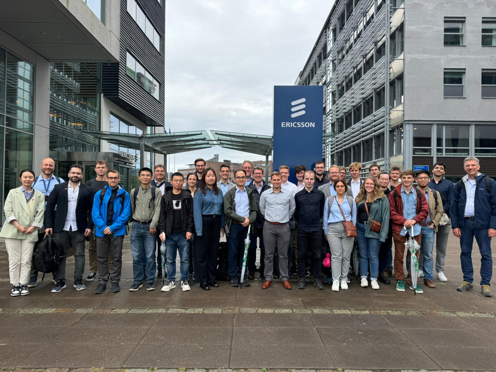 Gruppenfoto Ericsson