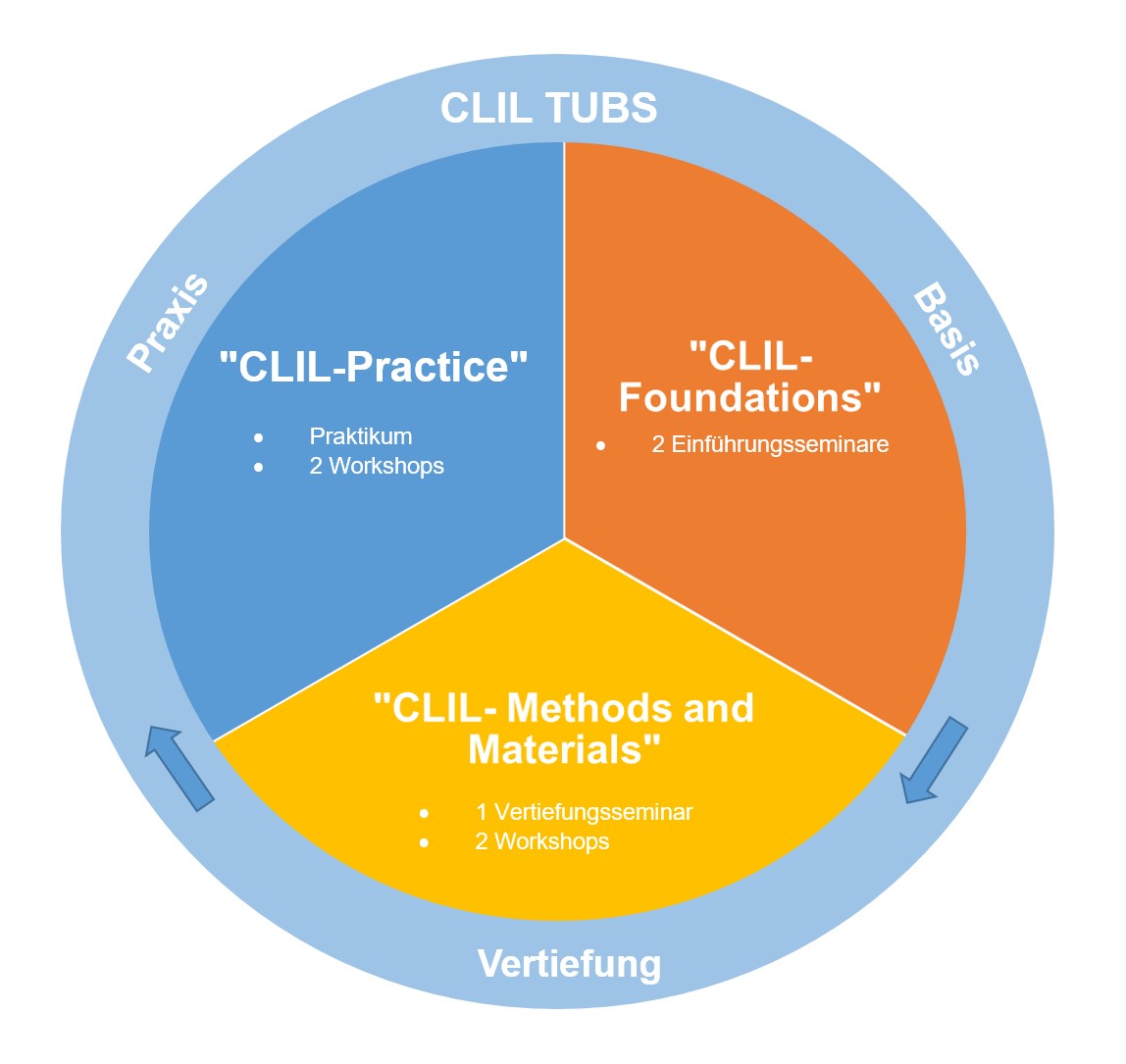 CLIL Studienstruktur