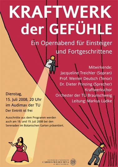 Plakat Kraftwerk der Gefühle