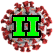 Virus SARS-CoV-2 mit römisch II