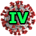 Virus SARS-CoV-2 mit römisch IV