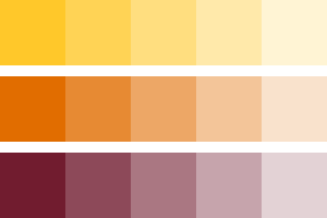 Colour Area Yellow-Orange