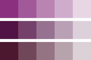Farbklang Violett