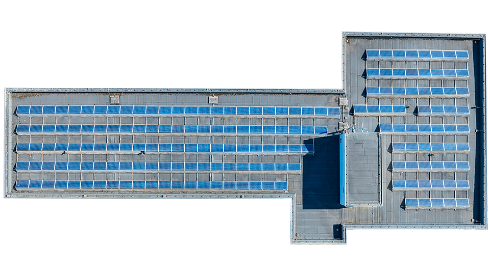 Luftaufnahmen Photovoltaikanlage