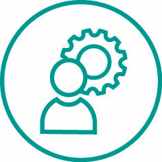 Icon Mitarbeitende in Technik und Verwaltung