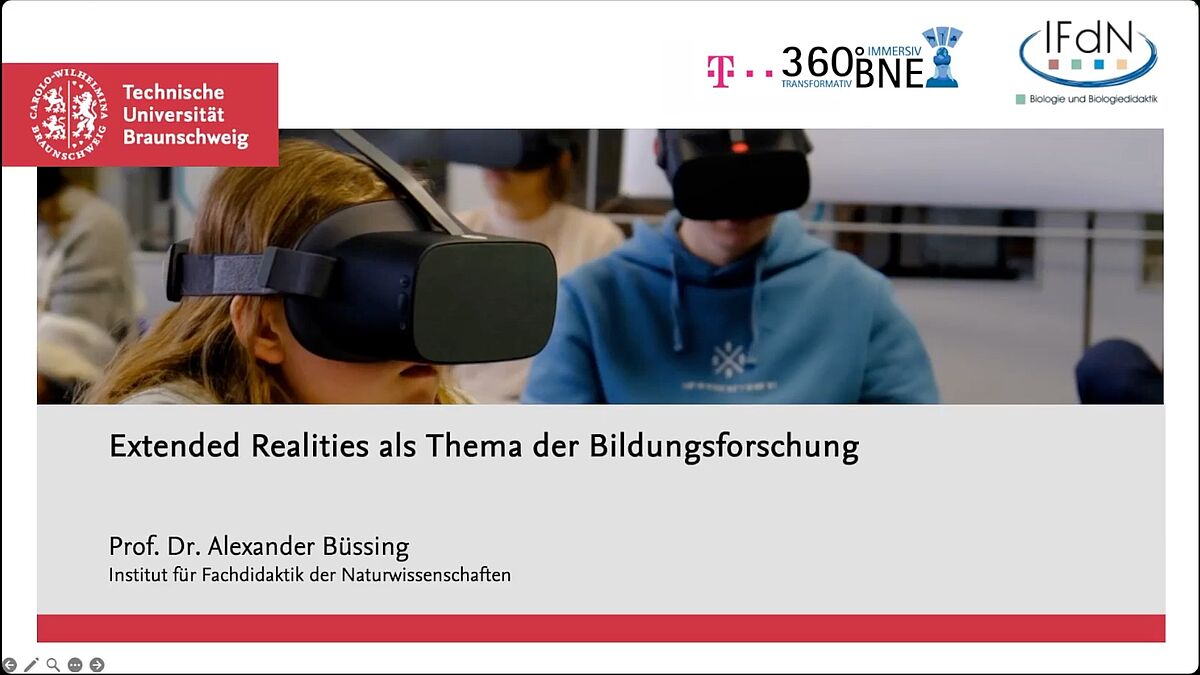 Extended Realities als Thema der Bildungsforschung