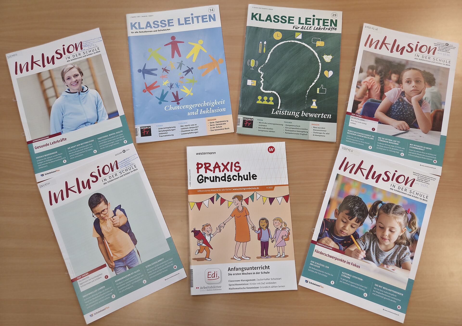 sieben zeitschriften
