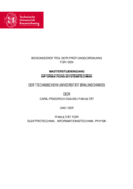 [Translate to English:] Besonderer Teil der Prüfungsordnung IST Master 2019
