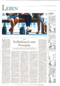 „Kaffeeklatsch statt Powerplay. Längst netzwerken auch Frauen. Doch der Karriere hilft es selten. Was läuft da schief?“. Beitrag in der Frankfurter Allgemeine Sonntagszeitung vom 23.06.2019