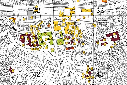 Lageplan Hausmeister Ausschnitt